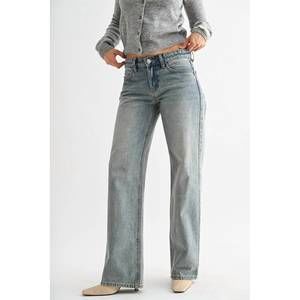 NEW JBD. tint relaxed straight leg jeans in blue
